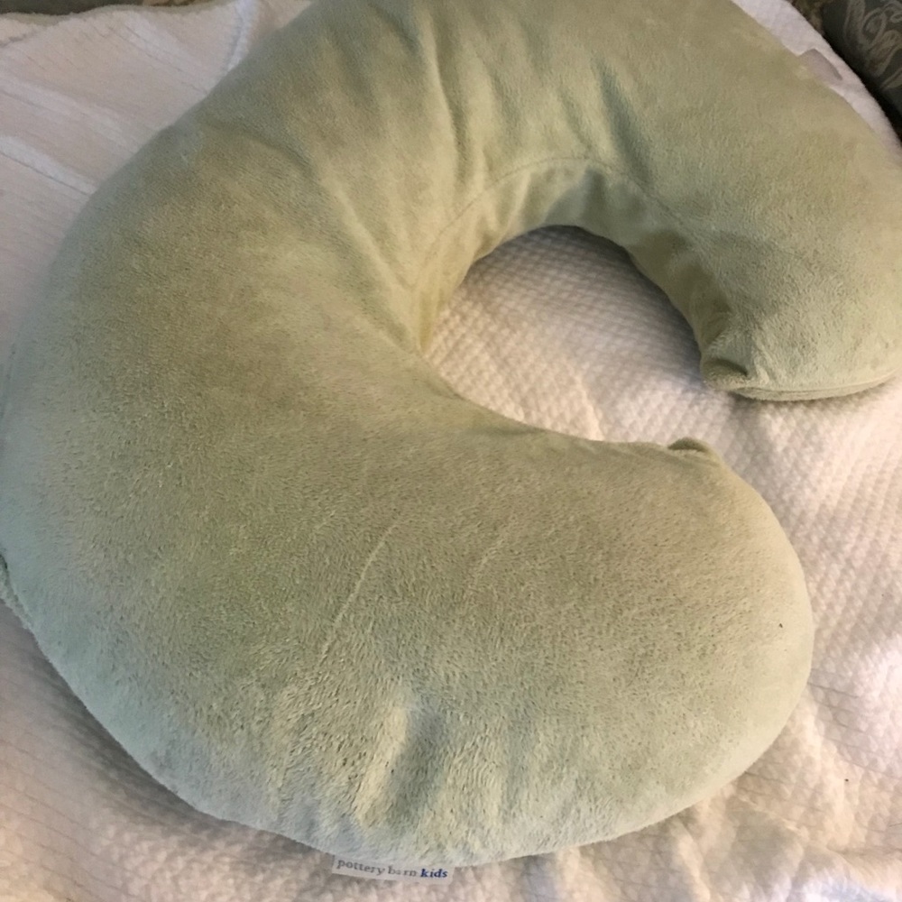 Boppy with pottery barn kids cover